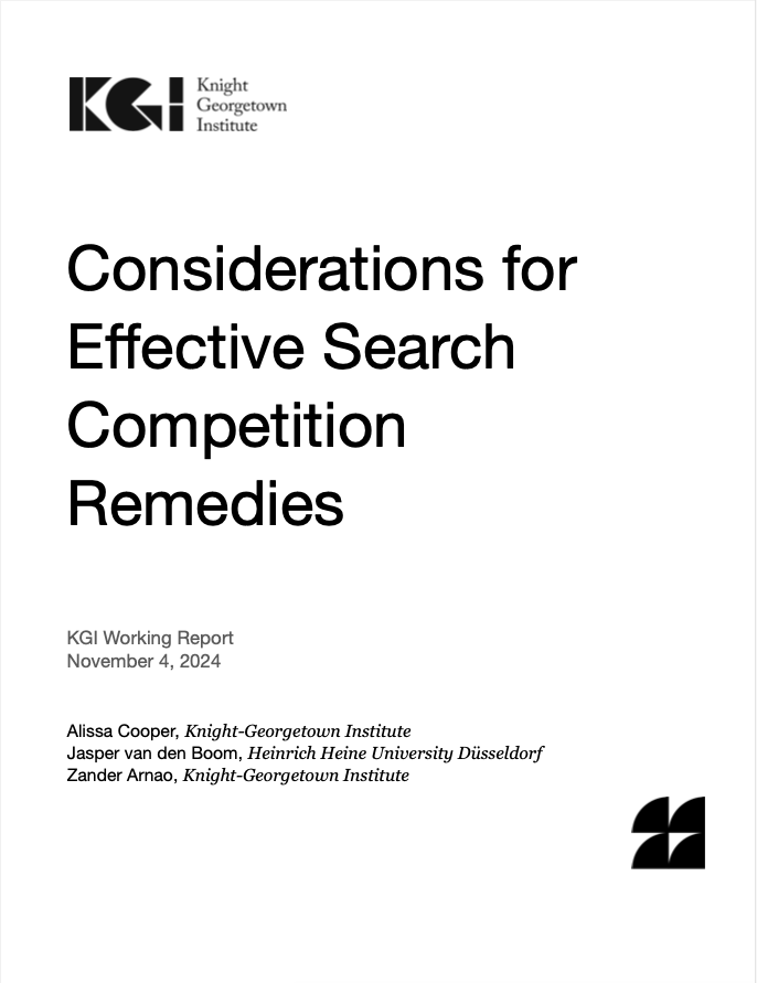 IE.F besucht Knight-Georgetown Institute f&uuml;r Wettbewerbs-Workshop