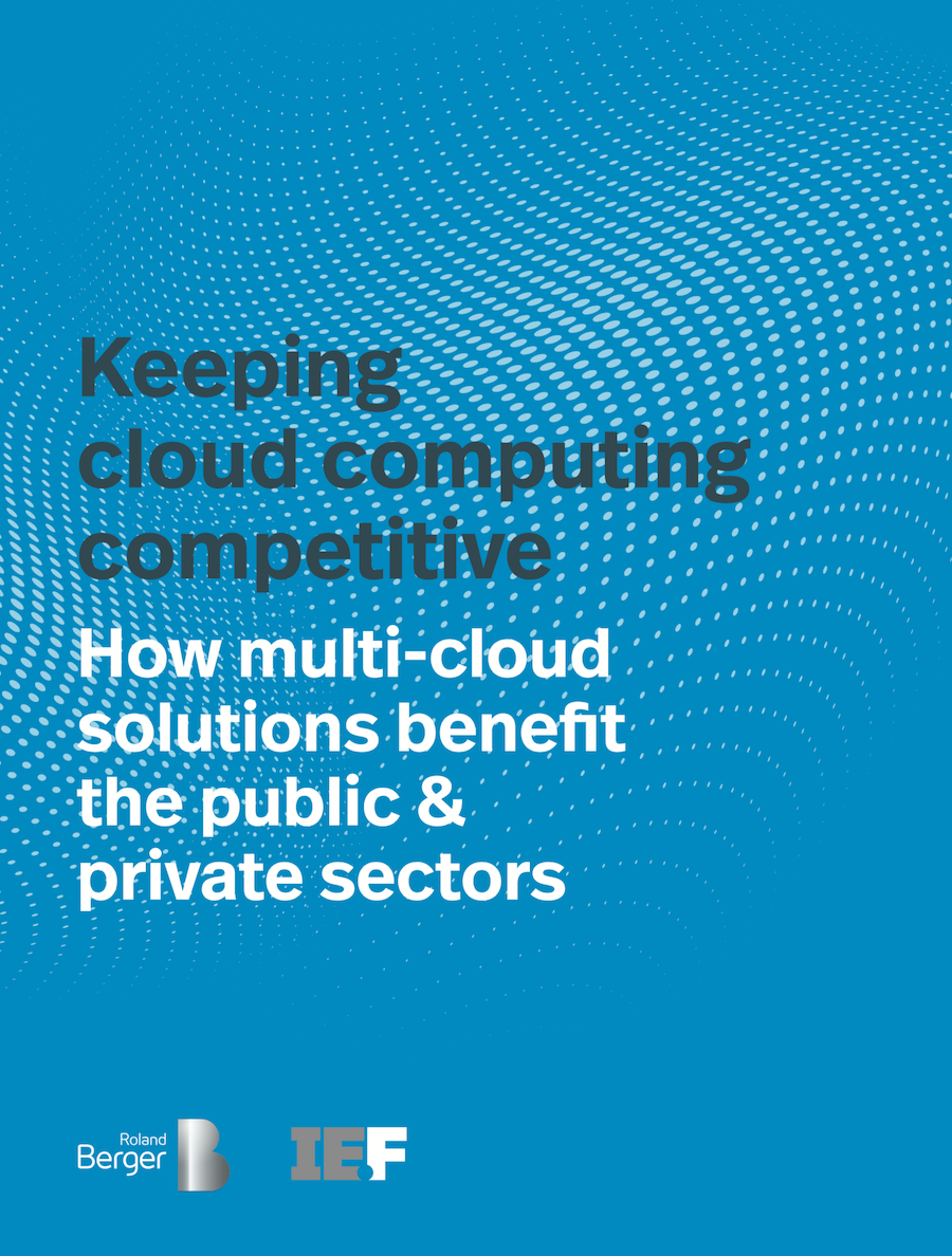 Keeping cloud computing competitive: New study by IE.F and Roland Berger